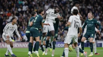 موعد مواجهة مانشستر سيتي وريال مدريد المرتقبة في دوري أبطال أوروبا